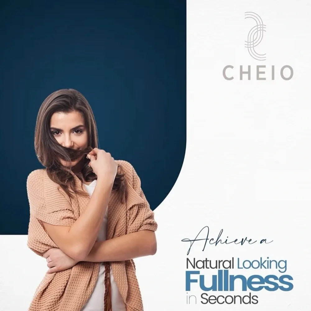 Cheio Thickening Hair Fibers Medium Brown Level 2  Covers‎ Spots in Seconds 30g